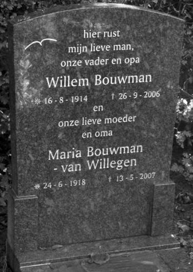 Willem Bouwman 2006